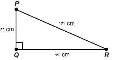 The measure of angle R is ___ degrees, rounded to the nearest hundredth.