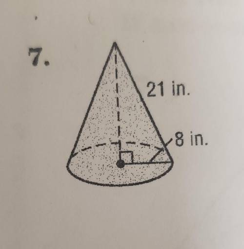 Finding the surface area of pyramids and cones​
