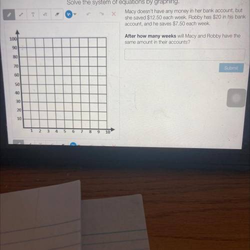 Solve the system of equations by graphing! Can an expert please do this for brainliest!