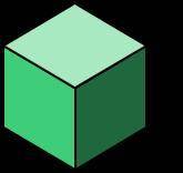 What is the surface area?
2 in
2 in 2 in
square inches