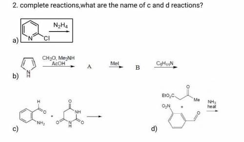 Hetrocyclic reactions​