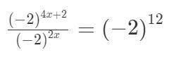 What is the value of x that makes the following equation true? You must show your work to get credi