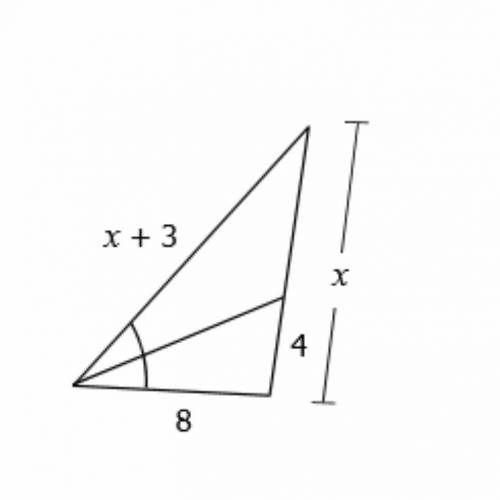 ￼I need help with this asap please !! find the value of X