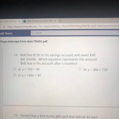 Please help this is a big test and I’m confused