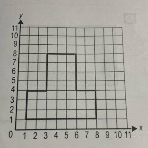 Find The area of the shape

A. 49 square units
B. 42 square units
C. 33 square units
D. 30 square