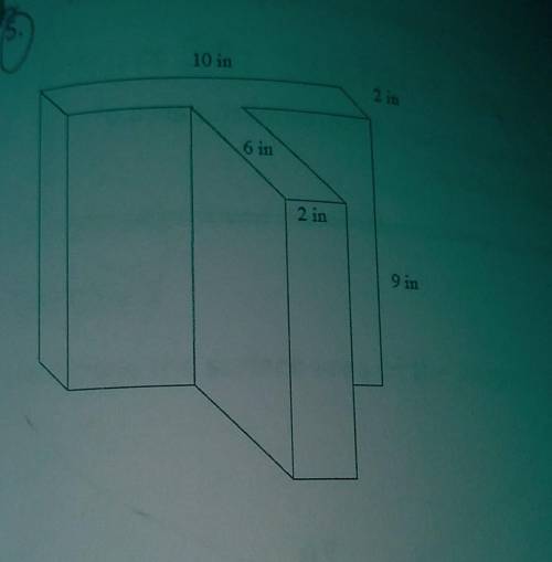 What is the surface area​include work