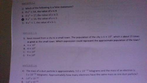 Answer number 3 plz (i give brainliest)