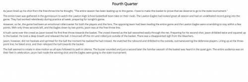 Choose the best summary of the story.

A. 
This is a story about Jason shooting a free throw. The