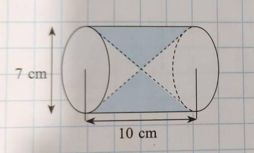How do I calculate the ✨volume✨ of the ✨shaded region✨ ? plz send help )​