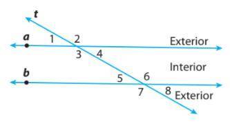 What angles are adjacent to angle 4