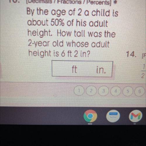 By the age of 2 a child is about 50% of his adult height how tall was a two year old who's adult he