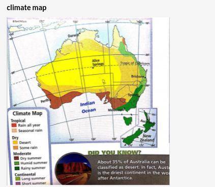 Based on this map, what area of Australia would have the most pull factors?