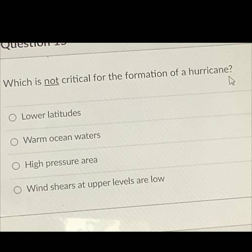Help please what’s the answer? Also what instrument is used to measure hurricanes air pressure