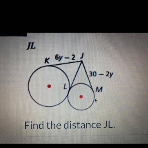 Find the distance JL.
