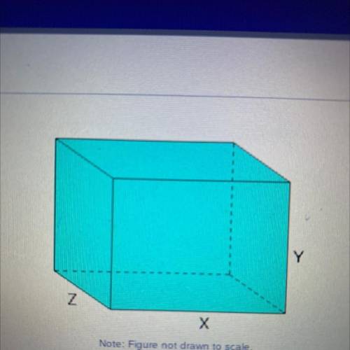 If X=7 units, Y=6 units, and Z=4 units, then what is the surface area of the rectangular prism sho
