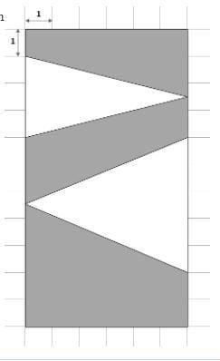 What is the area of the shaded part of the figure (in square units)?