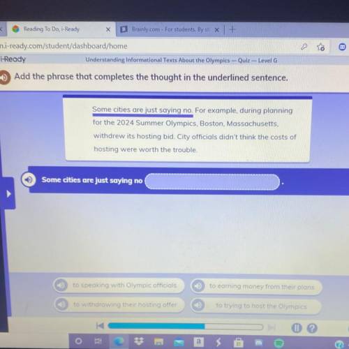 Help me with iready pls