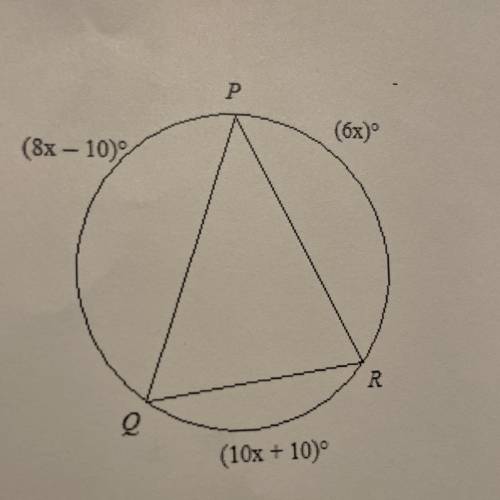 A. Find x.
b. Is the triangle equilateral, isosceles, or scalene?
Explain.