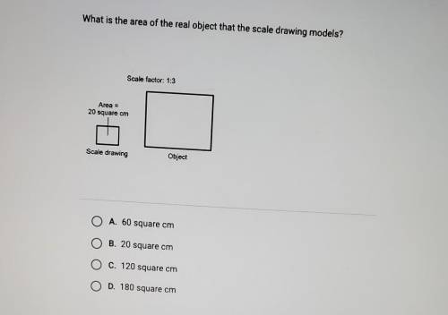 PLSSS HELP GIVING BRAINLIEST

What is the area of the real object that the scale drawing models? S