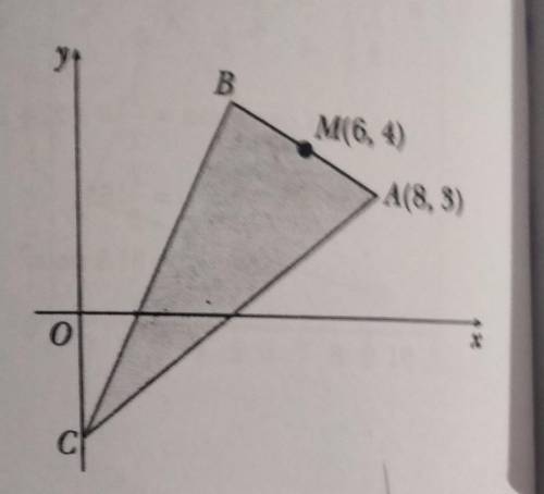Straight-Line Graph

Q1) Angle ABC is 90° and M is the midpoint of the line AB. The point C lies o