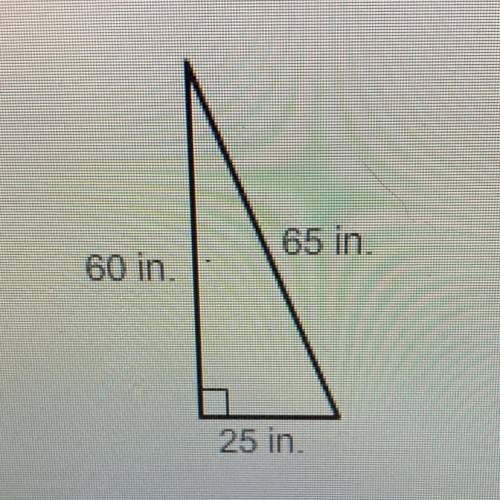 HELP MATH What is the area of the triangle?