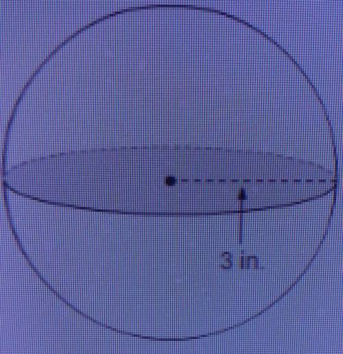 What is the approximate volume of the sphere? Use 3.14 to approximate pi and round to the nearest h