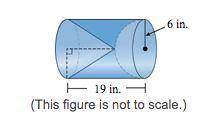 Find the volume of the solid where the cone and half sphere are hollow. Use 3.14 for pi.