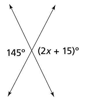 What is the value of x in the figure? Enter your answer in the box.
x =