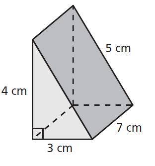 Find the surface area of the prism. _____ sq. cm.

PLSPLSPLS HELP IM GIVING POINTS AND BRAINIEST T