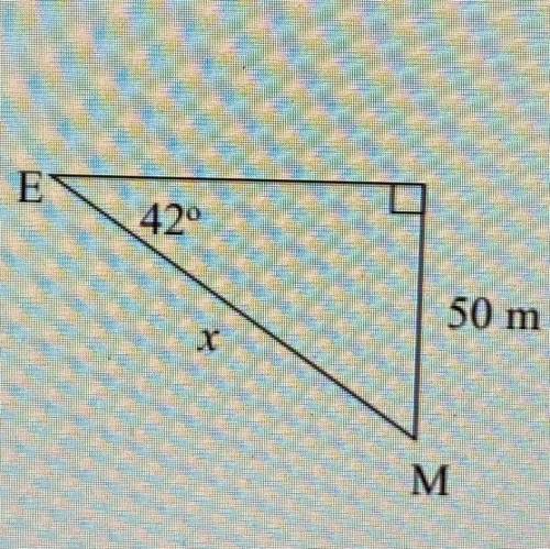 Can someone please explain how to do this question, find x.