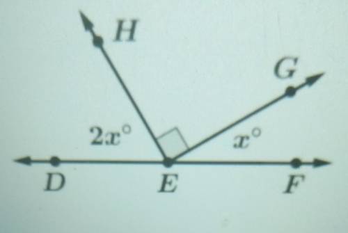 A. in a complete sentence, describe the angle relationship in the diagram​