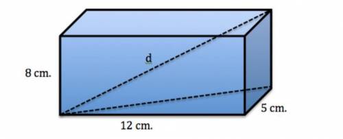A right rectangular prism is shown below.

To the nearest hundredth of a centimeter, what is the l