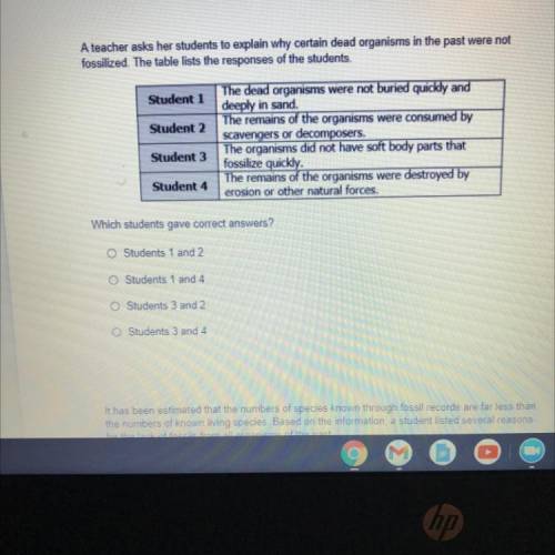 Please tell me which answers is correct and why it is correct and why the others ones are incorrect