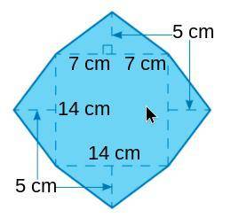 Please find the area of the polygon. i need help on this. the lines and numbers confuse me too much