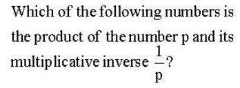 Help pls!
(The question are in the image)
A. -1/p
B. 0
C. 1
D. p
