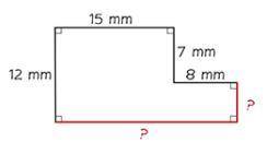 What is the perimeter of the object (Hint: some numbers are missing)
