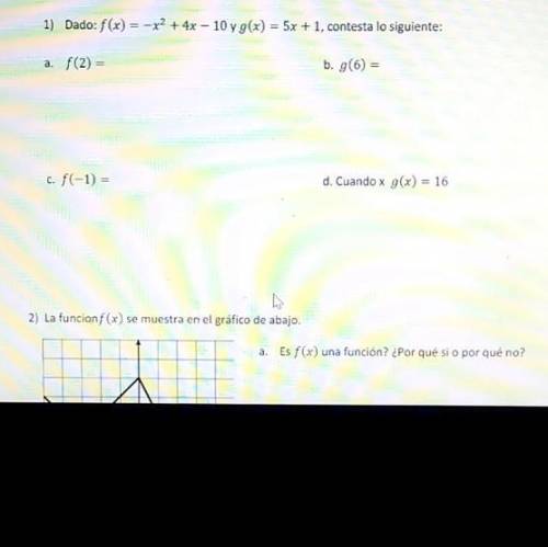 PLEASE HELP IF YOU KNOW ALGEBRA AND SPANISH