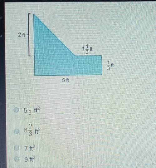 What is the area of the figure? Help quickly​