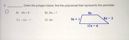 i’ll give brainliest to whoever can help with this!! :)) i just need to find the polynomial that re