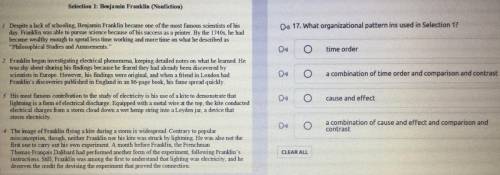 HELP ME PLEASE!!

THE QUESTION AND ANSWERS AND THE SELECTION IS ON THE PHOTO I PUT THERE
NO LINKS