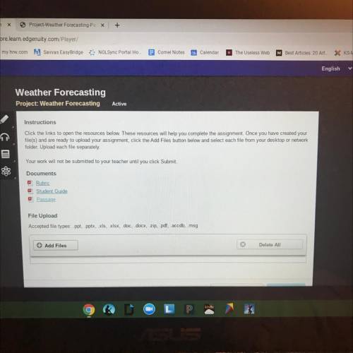 Weather Forecasting

Project: Weather Forecasting
Active
Instructions
Click the links to open the
