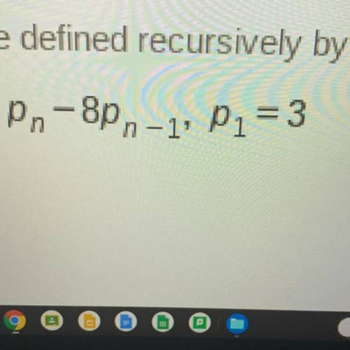 Find an explicit formula for the sequence defined recursively