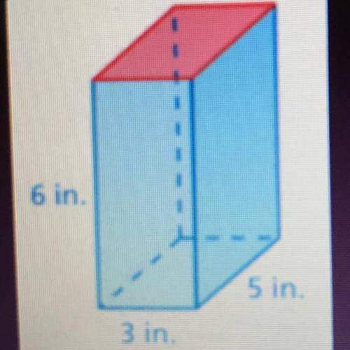 Find the volume of the rectangular prism
Thank you!!