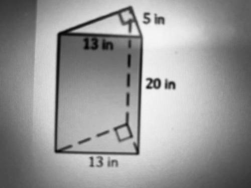 Find the surface area and volume of the right triangular prism?