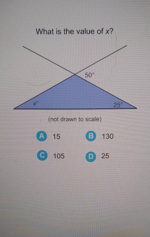 What is the value of x?? check attachment ​