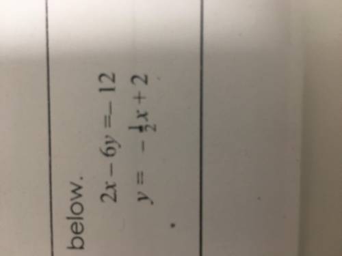 Please assist me on this question which is a

System of equations. Please slice the systems of equ