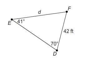 1. What is the measure of angle X?

Round your answer to the nearest tenth, if necessary.
2. What