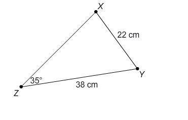 1. What is the measure of angle X?

Round your answer to the nearest tenth, if necessary.
2. What