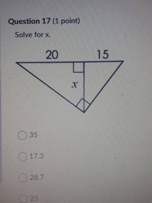 Solve for x. Thanks for the help! no links please!​