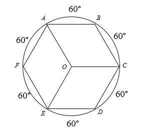 Find the measures of the following angles in the circle with center O.